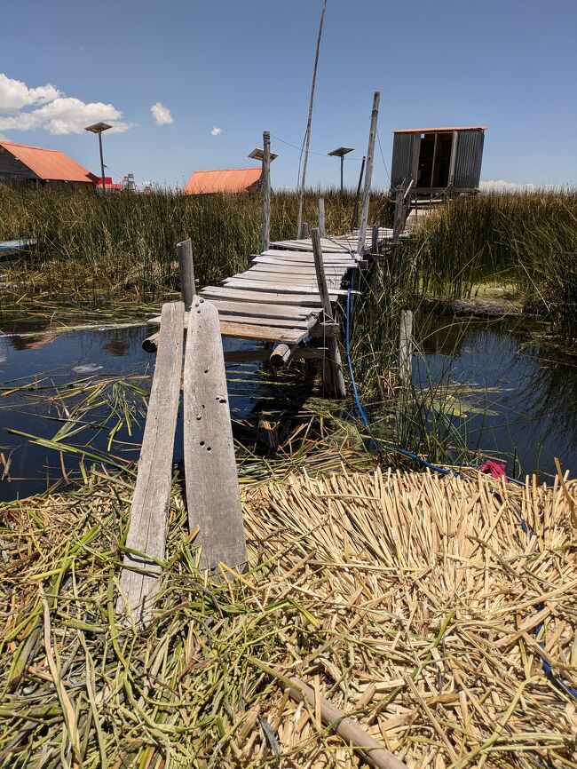 プーノの宿でチチカカ湖へのオプショナルツアーを頼んだ。<br />宿で頼むと、集合解散と支払いが楽。<br /><br />これはチチカカ湖のとある島のトイレ。<br /><br />トイレが近い私には死活問題。