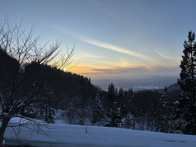 夕暮れてきました。