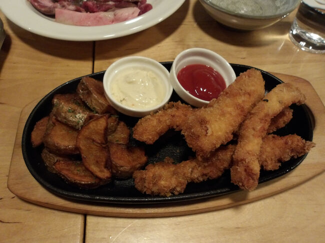 美深産フィッシュ＆チップス。<br />これ、美深産ってつけている理由ですが…、