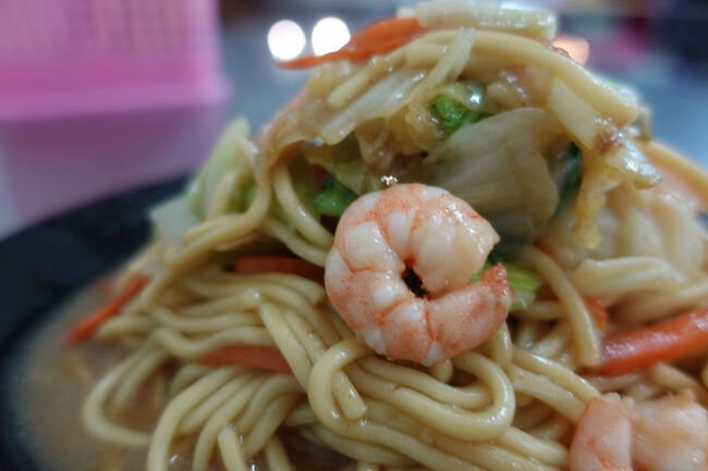 ちゃんと海老が見えるように？盛り付けてますね。