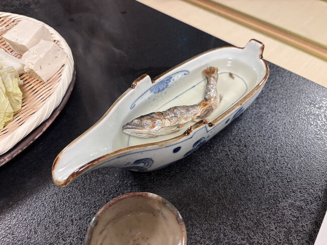 大好きな骨酒もいただきました。