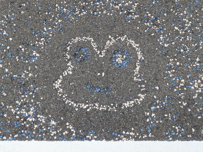 カエルだらけ。