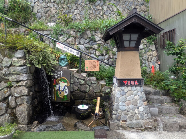 手を清めよ されば叶わん<br />この水で清めるとよみがえる、わかがえるというエネジースポット。