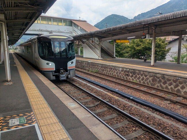 特急「ひだ」に乗車。