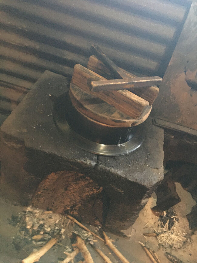 日本でも滅多に見ることのないお釜