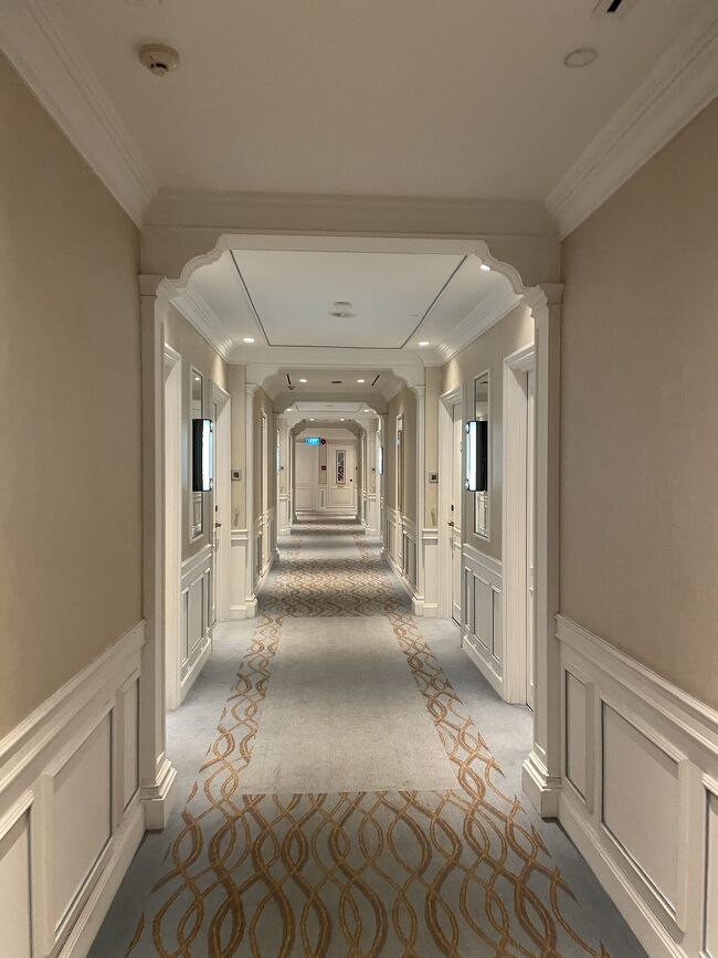 １０年くらい前に１年くらい掛けて大規模リノベで廊下を真っ白に塗り替えたのよね。