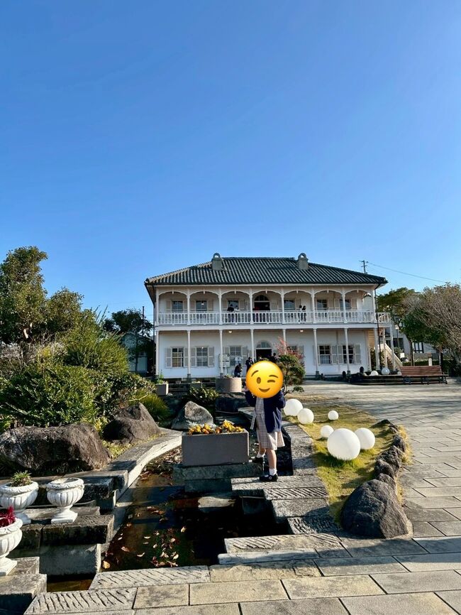 グラバー園にて。