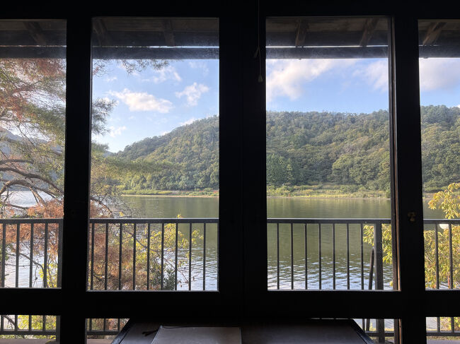 部屋に戻ってシニア夫婦はこんな景色を見ながら、ビール飲みながらまったり～