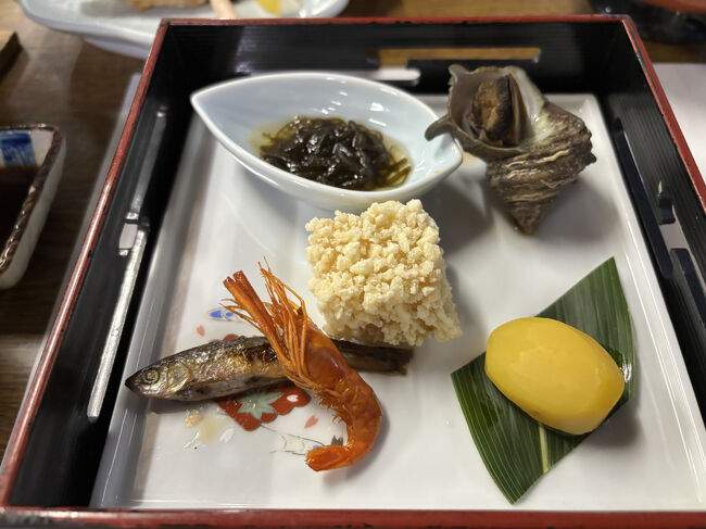 サザエ<br />もずく<br />ワカサギ<br />栗！