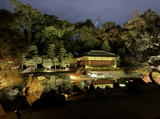 香雲亭ライトアップ