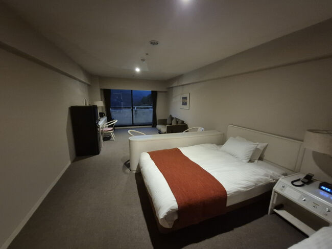 部屋は広いです