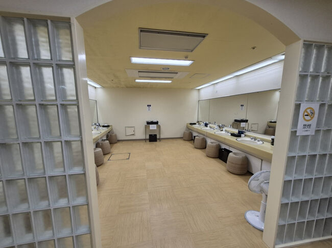 人はいませんでした（早々夕食にいったのか？）