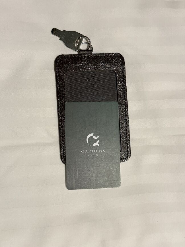 エレベーター用のカードキーです。<br />収納用のキーがケースについているのは便利です。