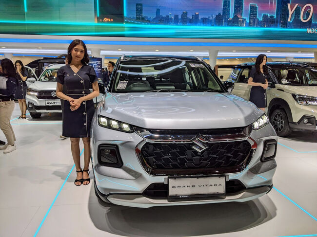 スズキ・グランドビターラ<br />こちらは2026年から日本での販売を予定。<br />