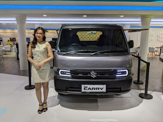 軽トラのコンセプトカーのスズキ・ eキャリー<br />