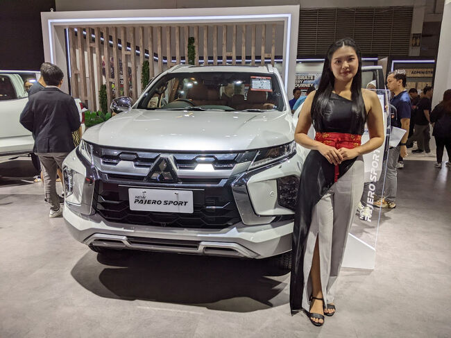 三菱の名車パジェロの名前を引き継ぐパジェロ・スポーツ<br />