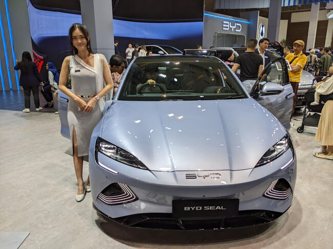 同じくBYD SEAL<br />