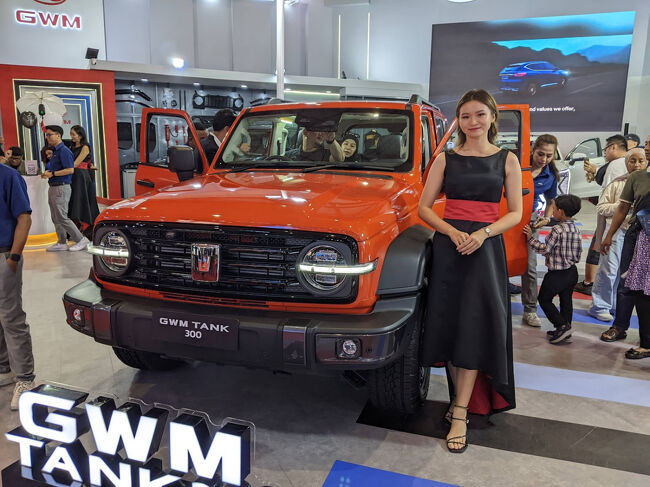 中国・グレート・ウォール・モーター（長城）のSUVモデルTANK<br />