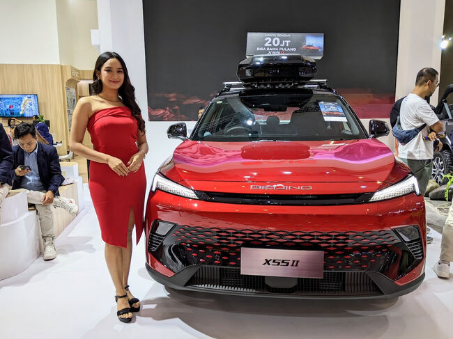 中国メーカーBAIC（北京汽車）のX55Ⅱ<br />