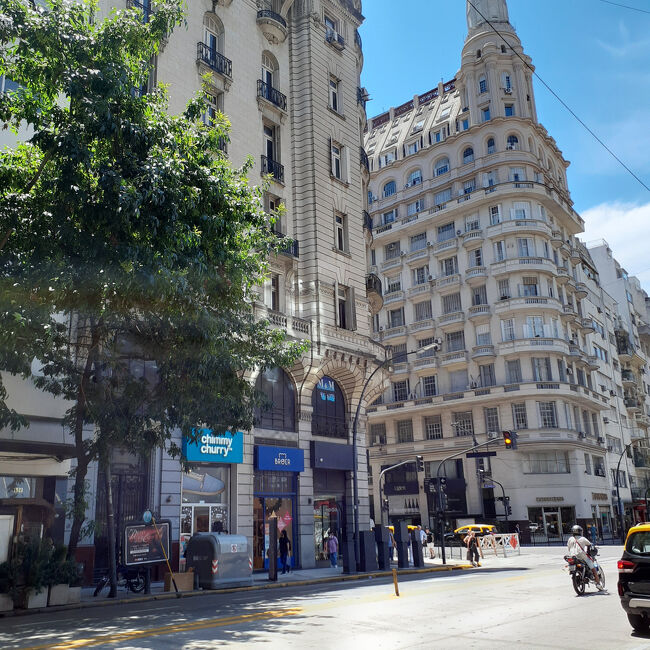 ブエノスアイレスの市内です。