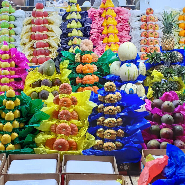 サンパウロ市内の中央市場-2<br />本場の珈琲を沢山買いました。