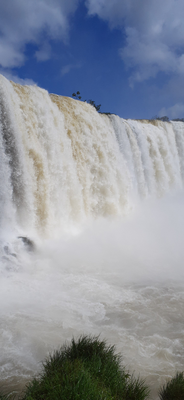 ブラジル側からのイグアスの滝