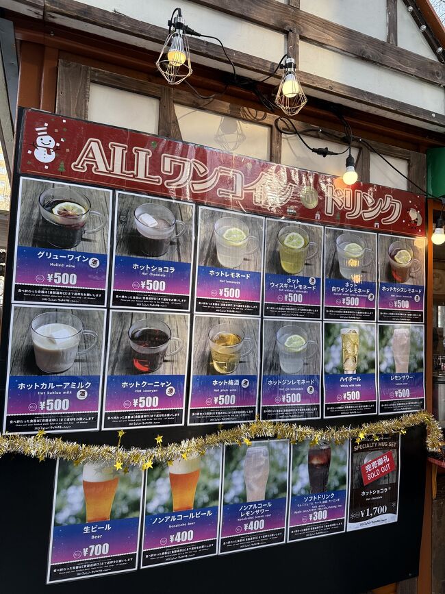 アルコールの値段です。