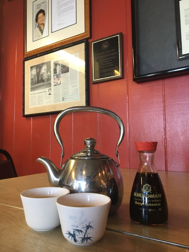 お茶と醤油があるとハワイ島にいる事を忘れてしまいます