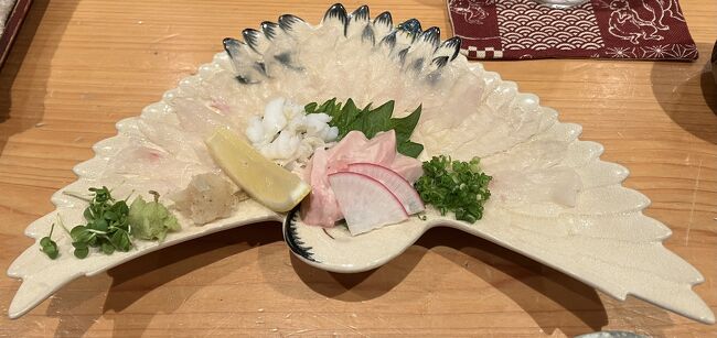 ここでカワハギ登場<br /><br />最高です<br /><br />息子も堪能してました