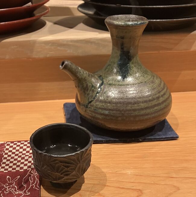 即、熱燗二合をお願いしました<br />