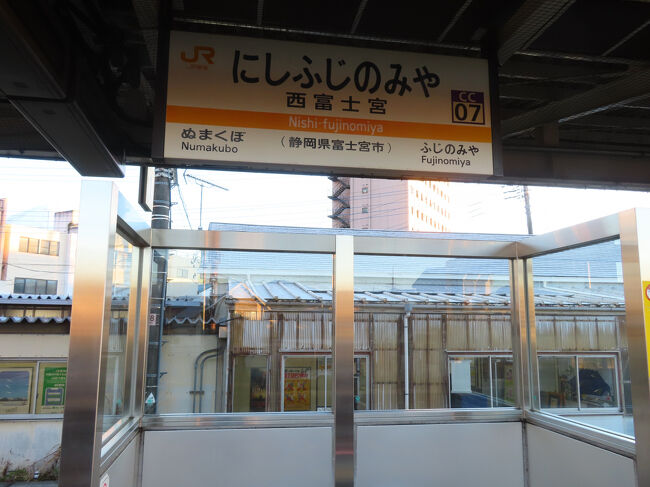 50分の富士宮市の散策でしたが、とても楽しかったです。静かだったし、何より最高の富士山が拝めました。
