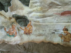 シギリヤ博物館でシギリヤレディーのレプリカを見る。本物は写真が撮れないためここで撮影。