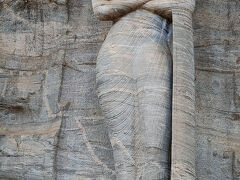 スリランカで2番目に作られたポロンナルワの寺院。岩をくり抜いて作られた「立像」。坐像、涅槃像も見られる。