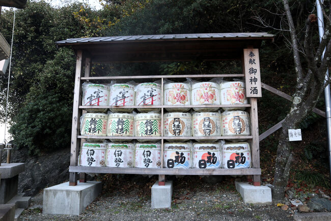 御神酒が奉納されています