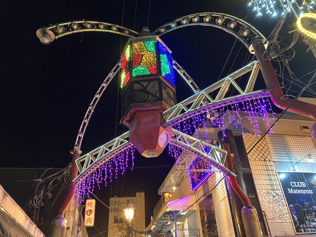 たくさんある意匠をこらした電飾が、費用を負担しあっている横丁の結束の強さを物語っている…とは私の勝手な想像ですが。