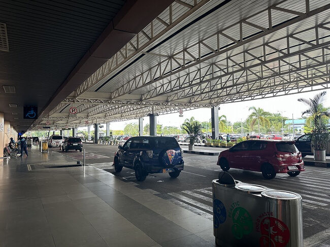 【復路】<br />帰りもGrabタクシーを呼びました。<br />帰りは空港まで約820円。