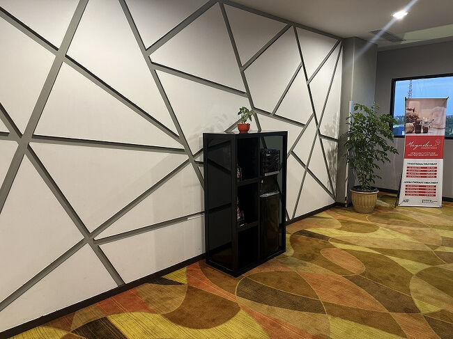 各階のエレベーターホールにウォーターサーバーがあります。