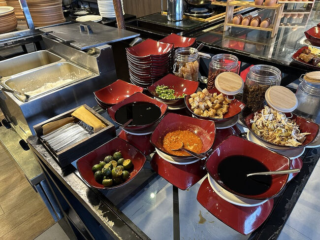 サラダコーナー。