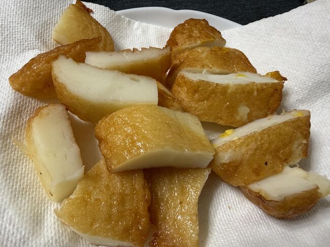 かま栄はすぐにおかずになりました。