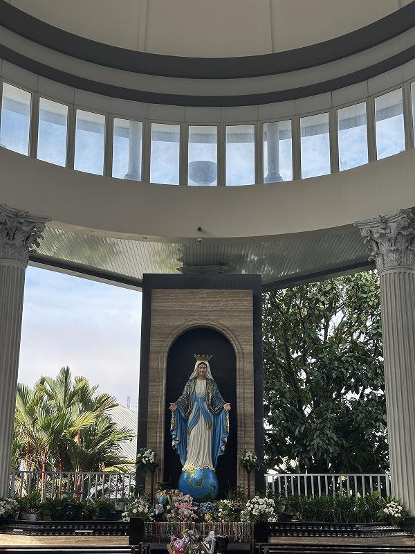 裏庭のようなところ。