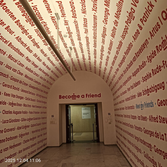 マグリット美術館へ行くところ