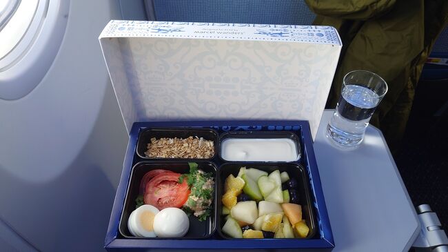 朝便なので朝食