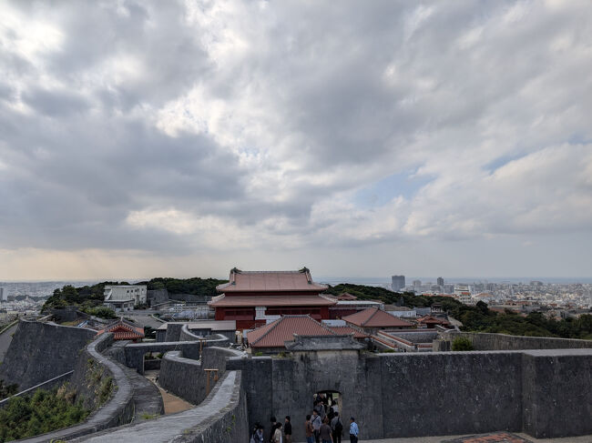 広大な敷地内をアップダウンしながら歩き回りました。