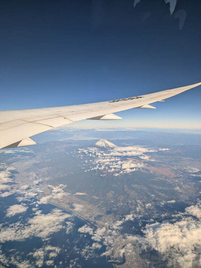 今日は晴れているから、富士山もバッチリ拝めました。