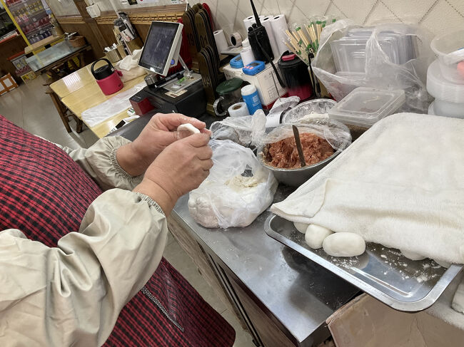 作るところの写真も許可頂きました<br />注文のときも、老板が丁寧に説明してくれました