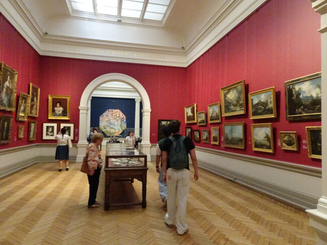 館内の１部屋の様子。<br />館内はとても広くて、何時間あっても足りないくらい。