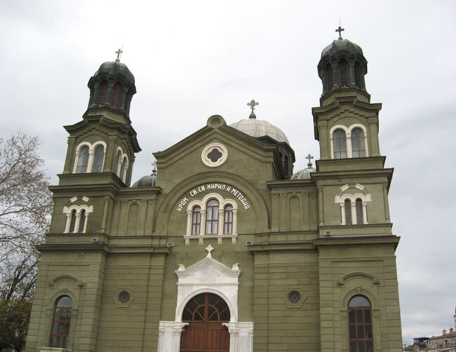聖キリル・メトディー教会は１９世紀末期から２０世紀初頭に建てられたそうです。