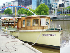 ヤラ川にあるクルーズ船でリバークルーズを楽しみました