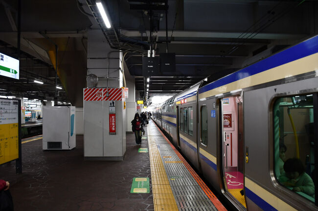 船橋まで快速に乗りました