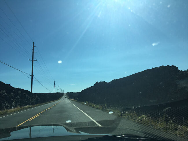 木がなくなりました。<br />走っていくとどんどん景色が変わります。